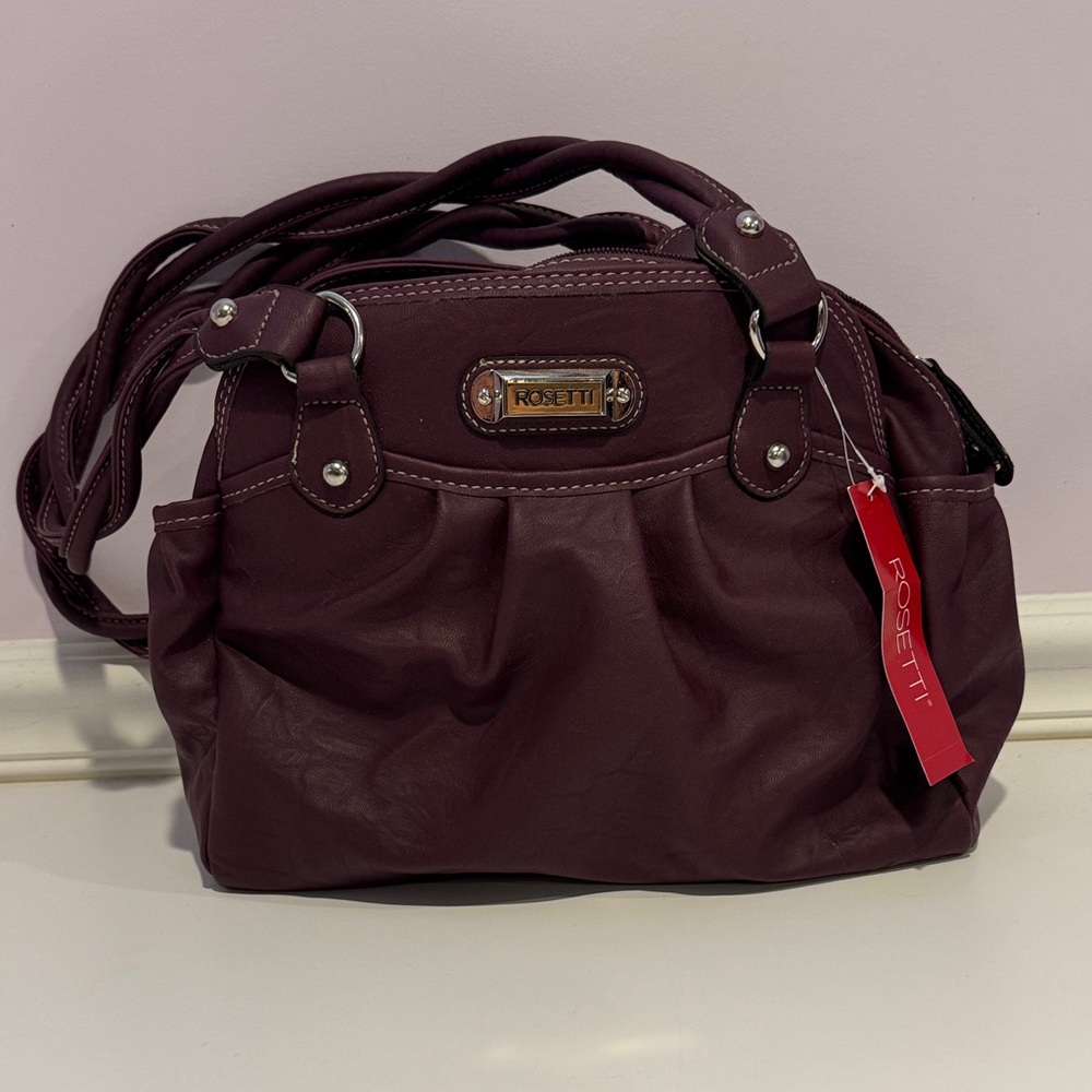Rosetti Deep Purple Satchel Bag